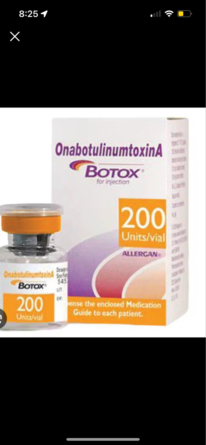 Allergan Botox 200 Units/Vial brand new sealed for $450