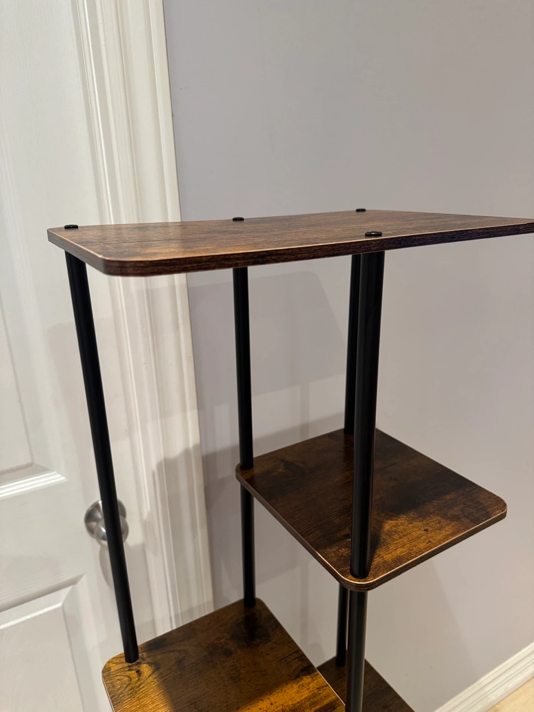 Tall Wood Plant Stand - photo 4