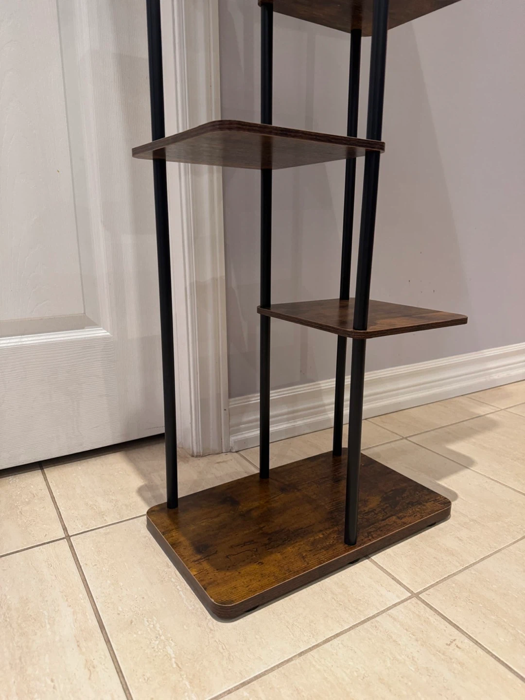 Tall Wood Plant Stand - photo 3