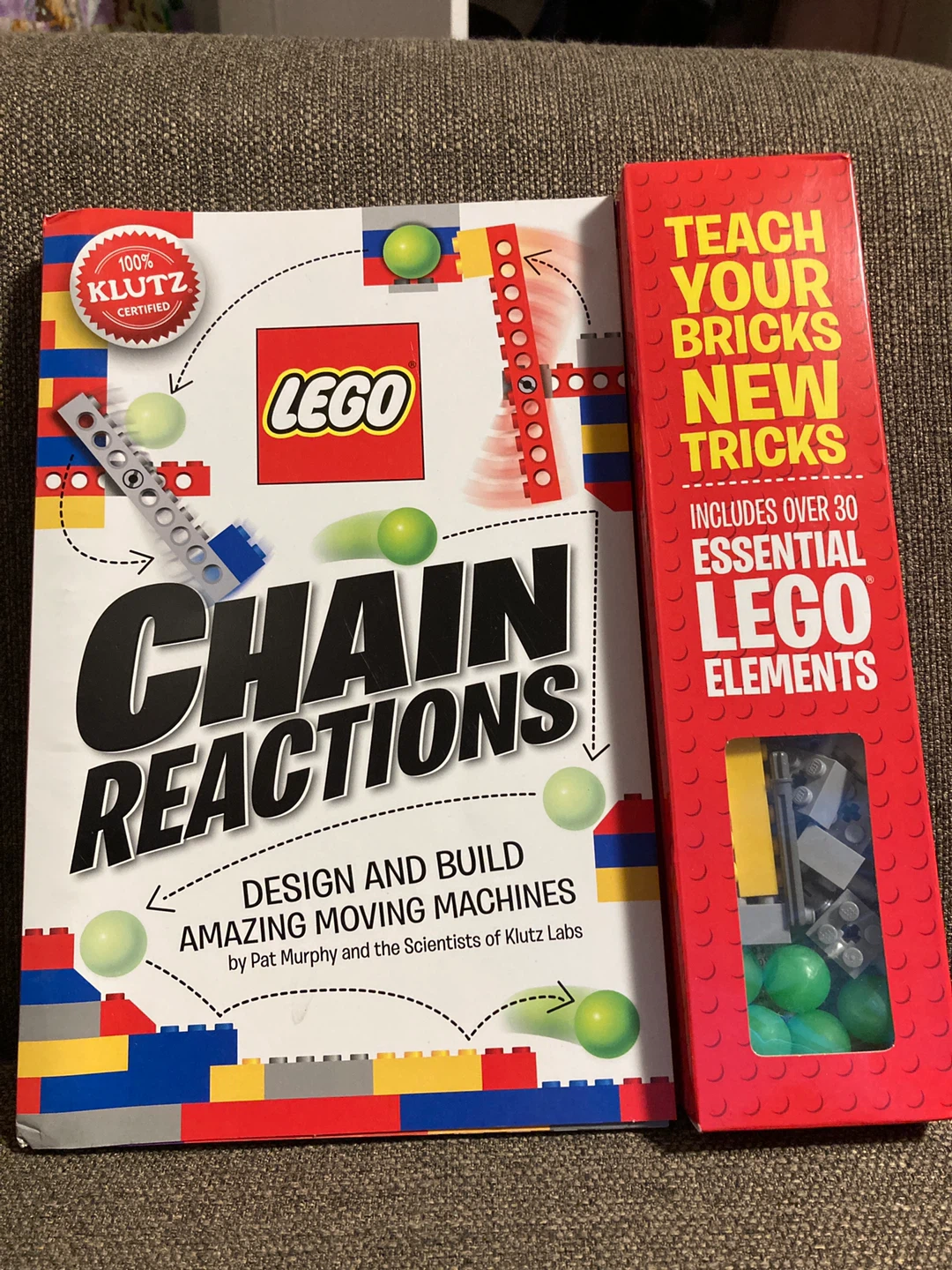 LEGO Chain Reactions Book with Essential Elements Kit