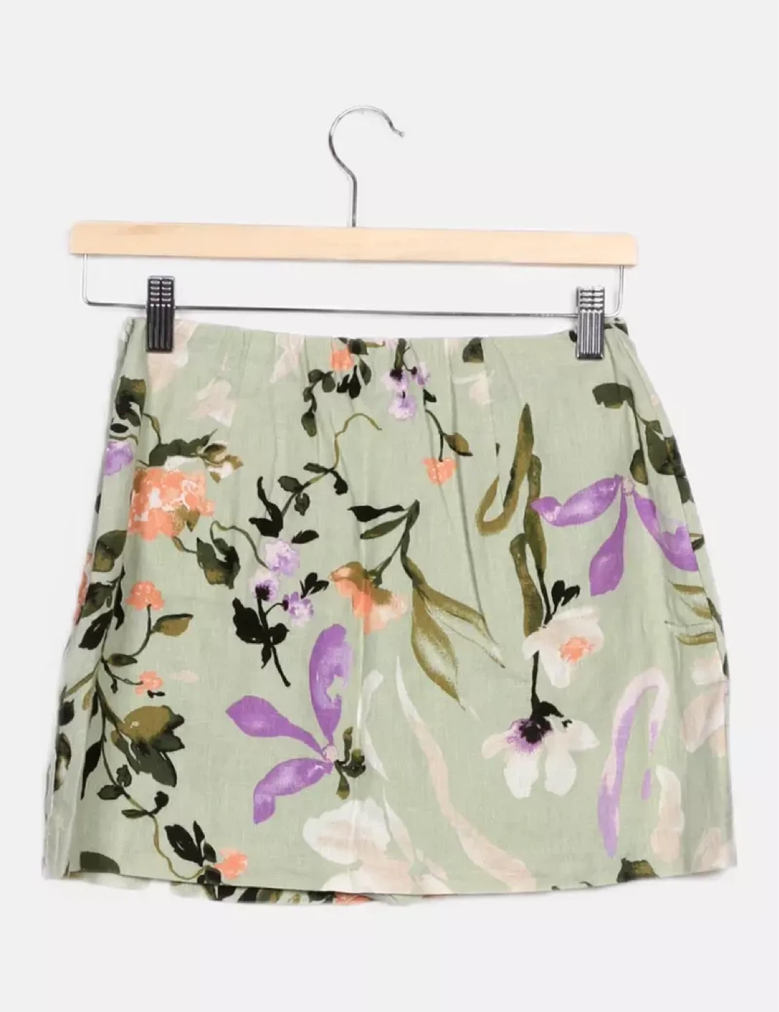 Abercrombie & Fitch Floral Mini Skort/Skirt - Size L - photo 2