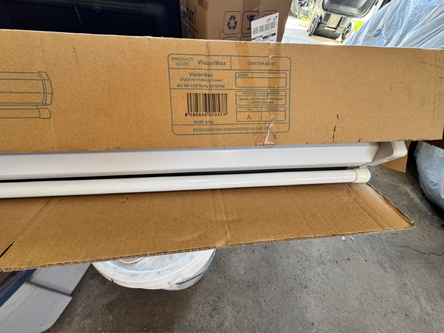 Visionmax Digital HD-Projector Screen B-72# - photo 3