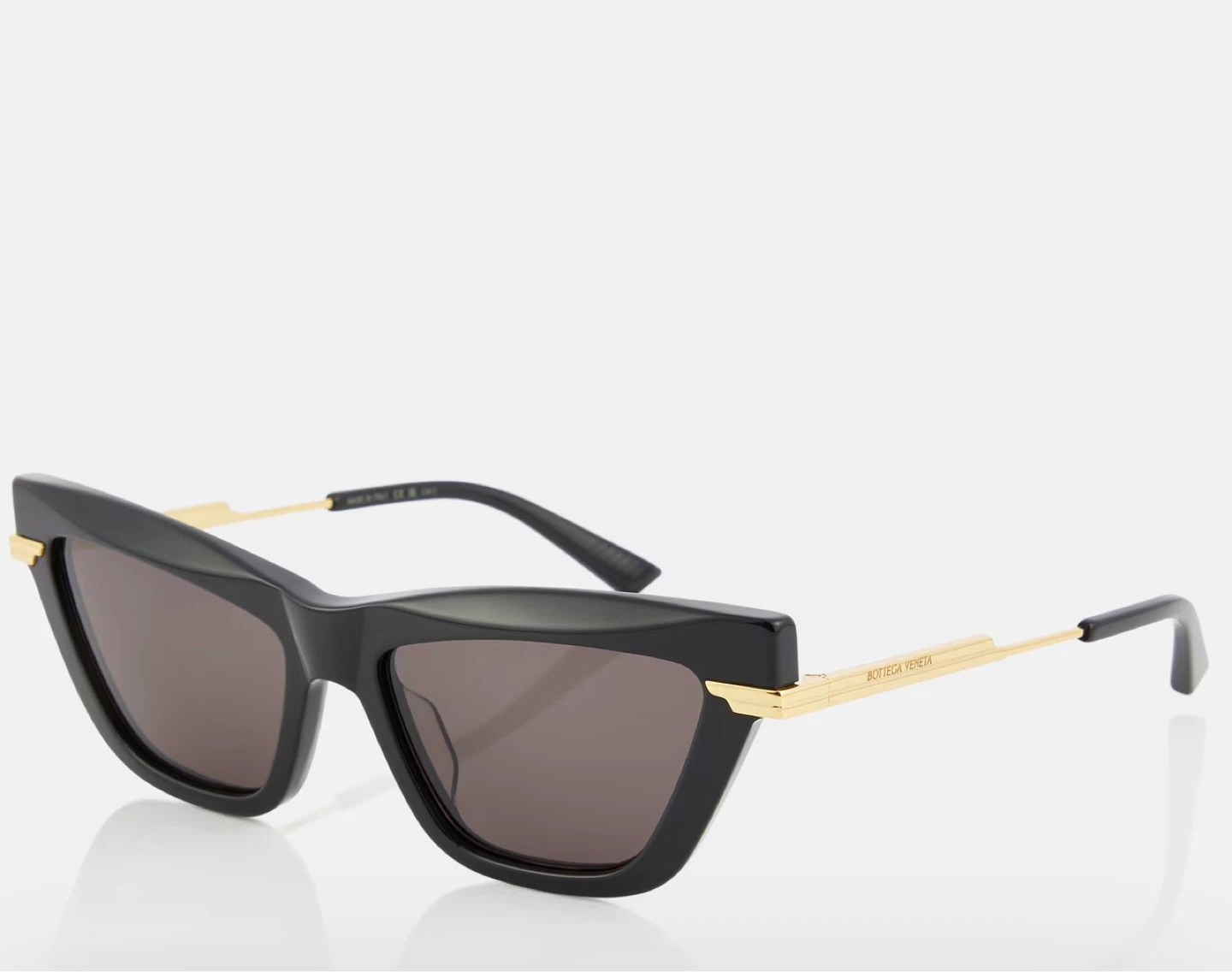 Bottega Veneta Black Cat-Eye Sunglasses - photo 3