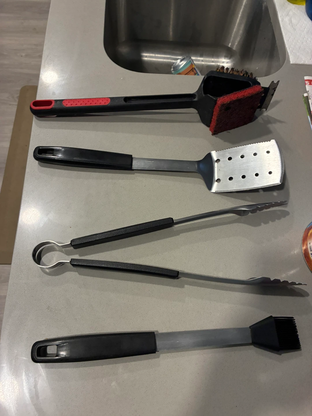 Bbq grill set