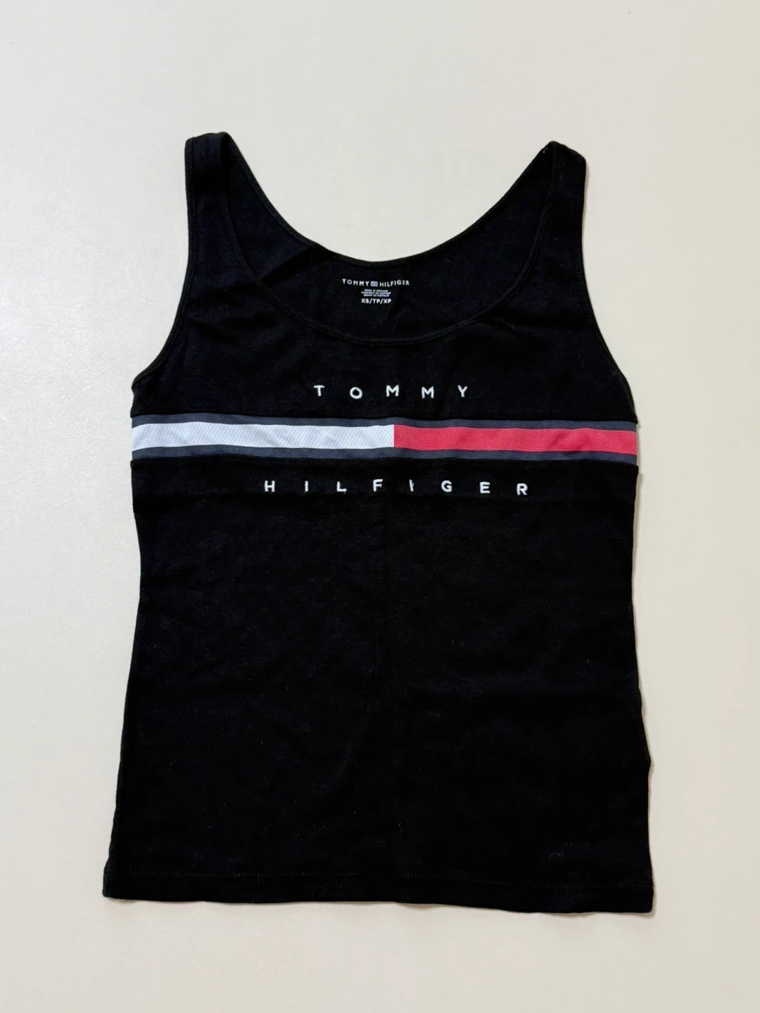 Tommy Hilfiger Tank Top - Black - Size M