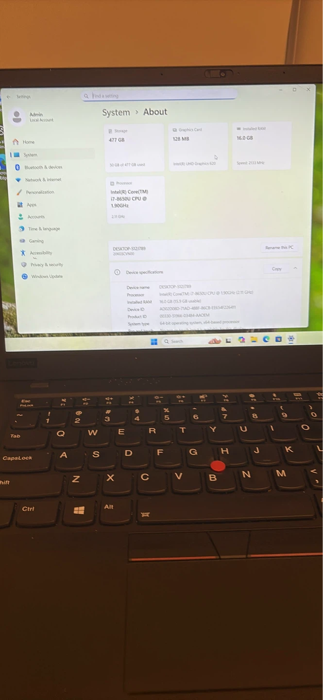 Lenovo ThinkPad X1 Carbon Laptop - photo 5