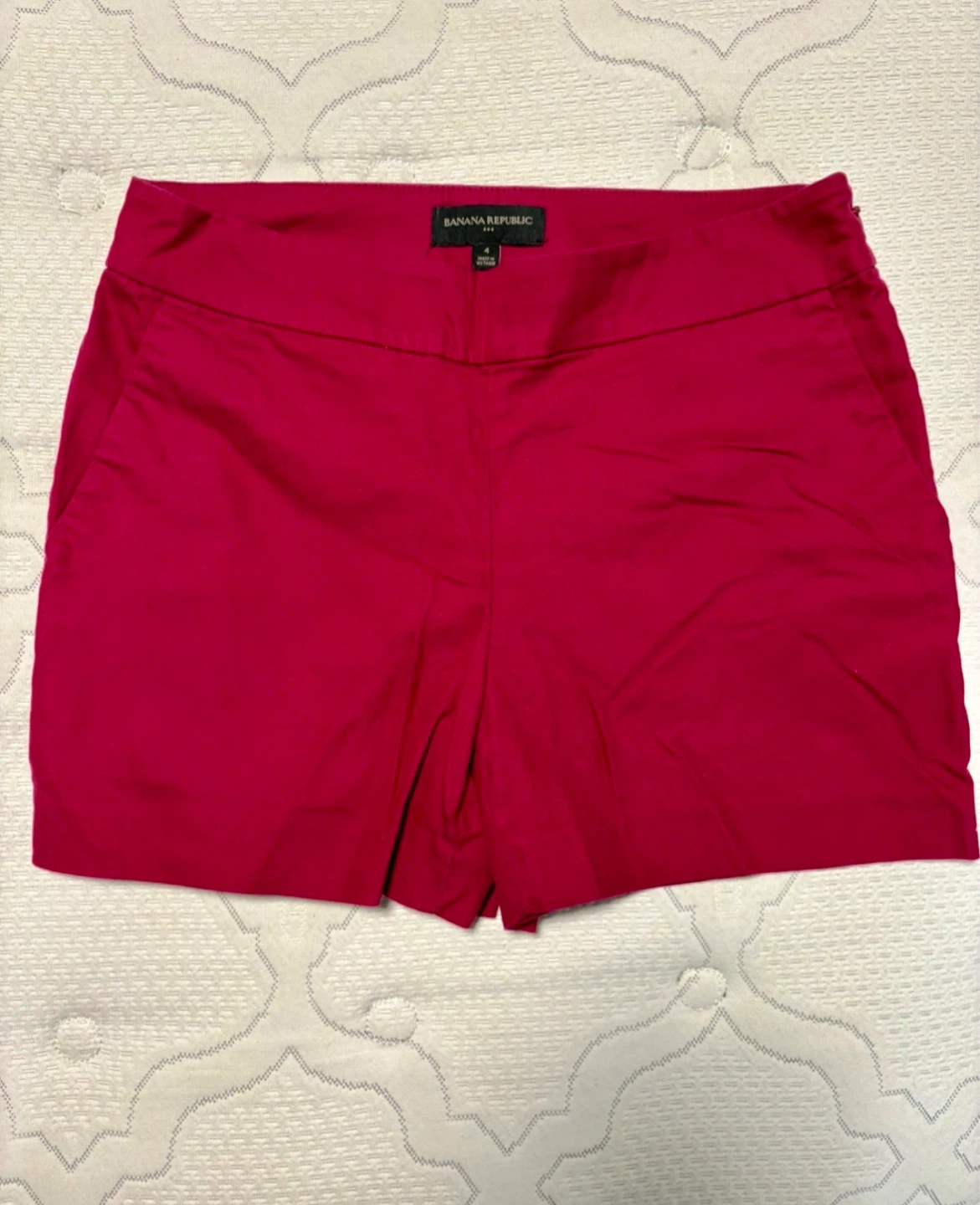 Banana Republic Pink Shorts Size 4