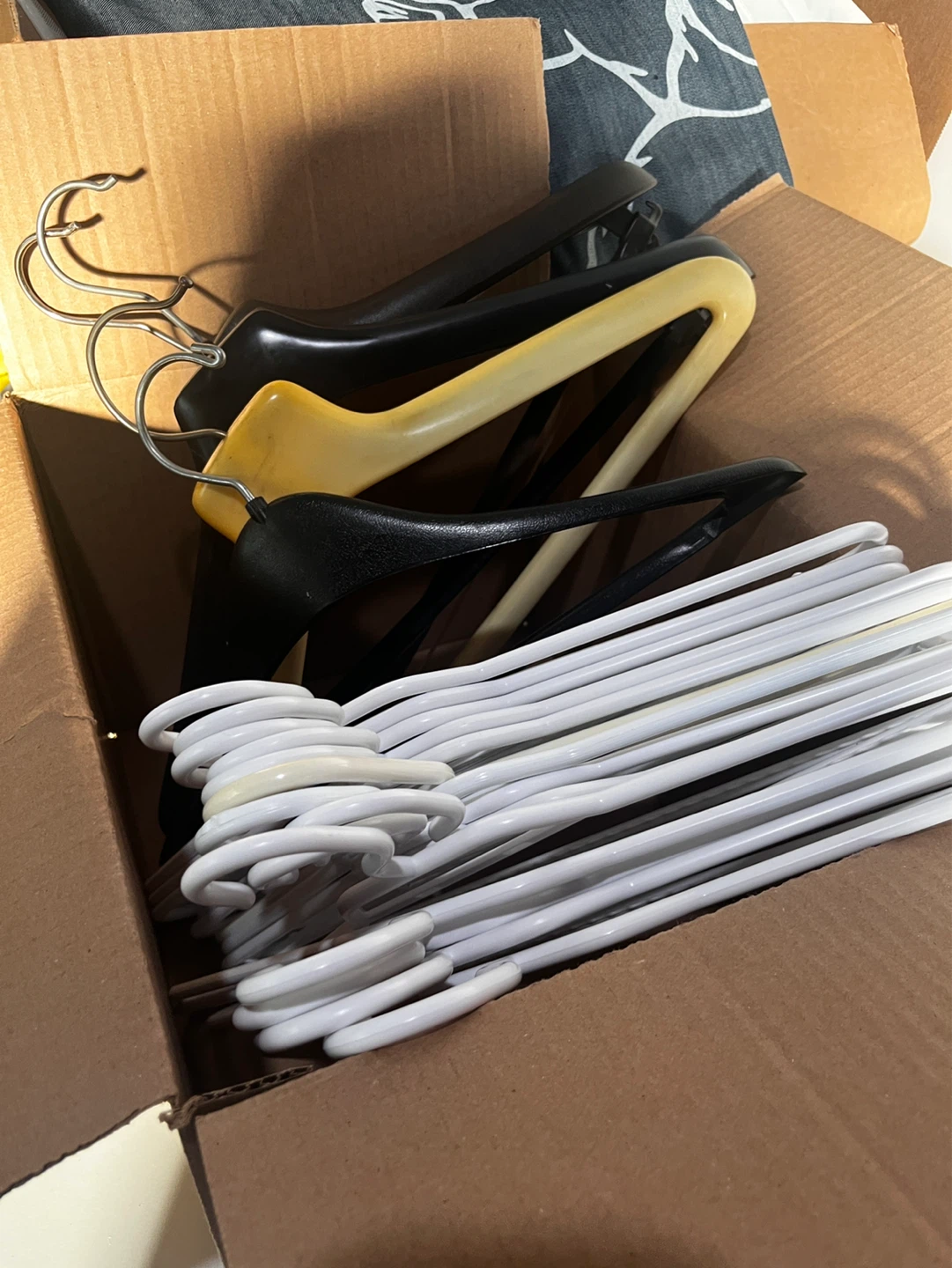 Mixed Lot of Plastic Clothes Hangers