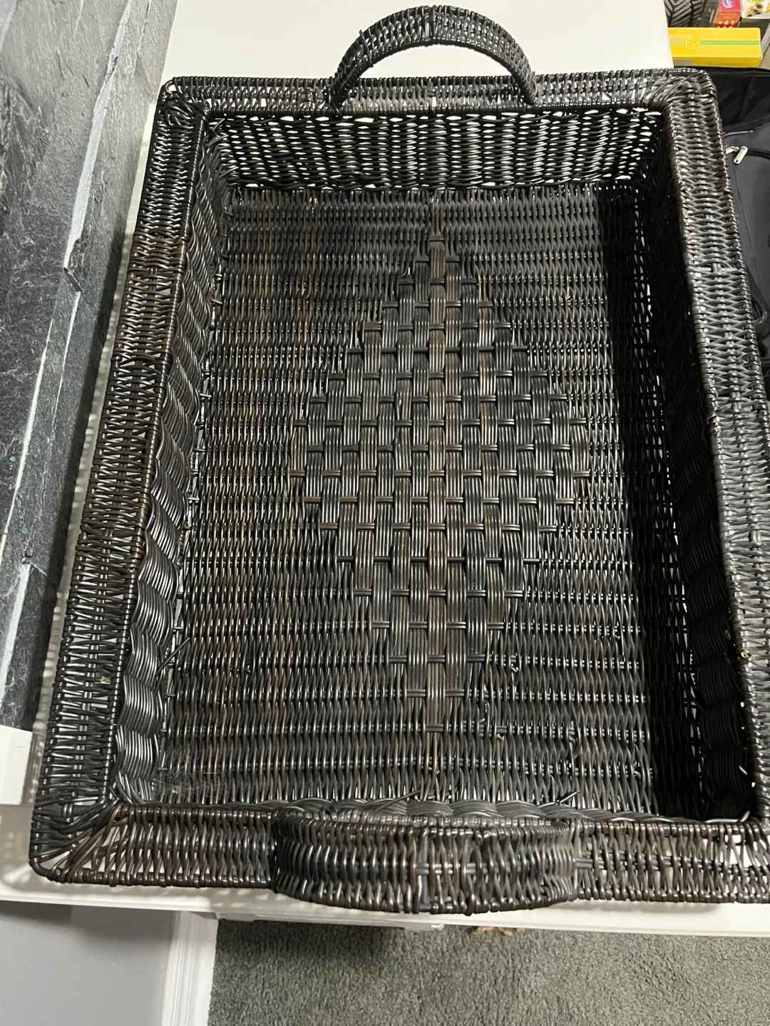 Woven Tray with Handles - photo 2