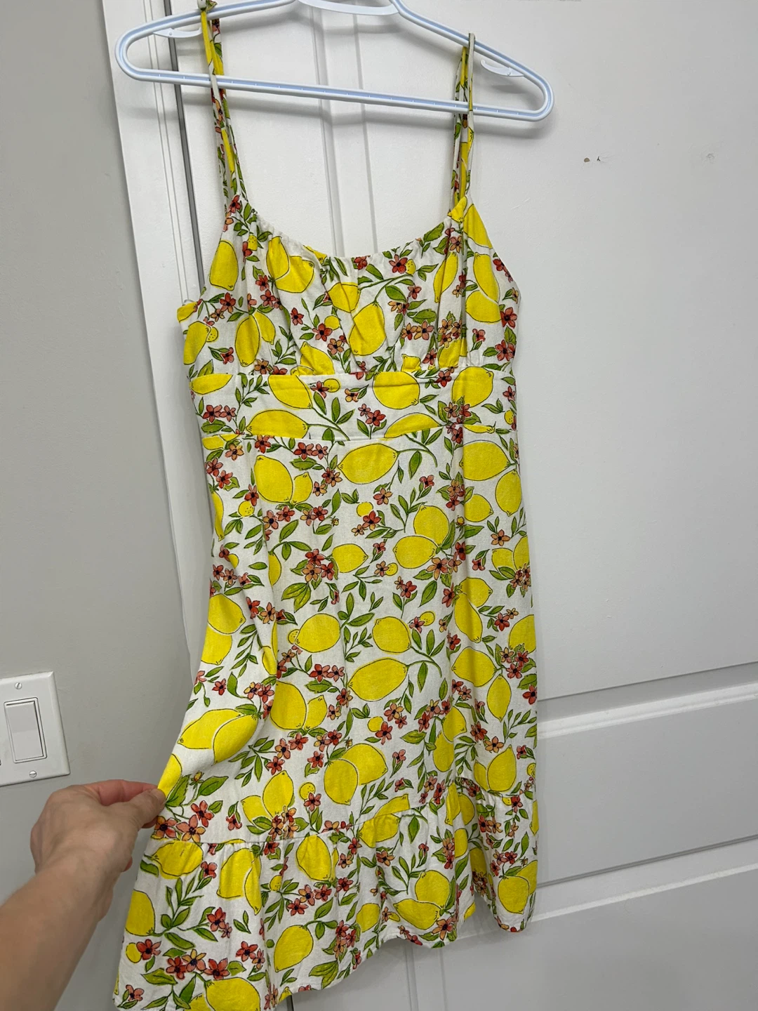 Lemon Print Sundress