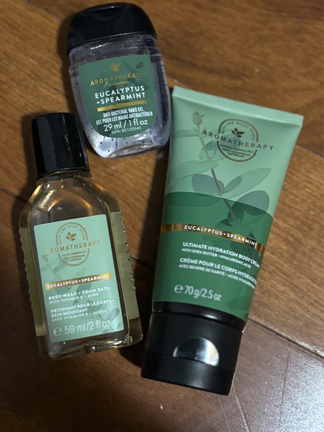 Bath & Body Works Aromatherapy Eucalyptus + Spearmint Set