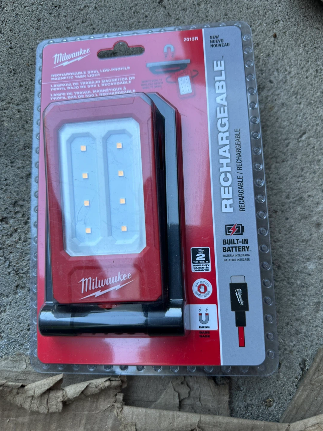 Milwaukee TRUEVIEW Rechargeable LED Task Light 2013R