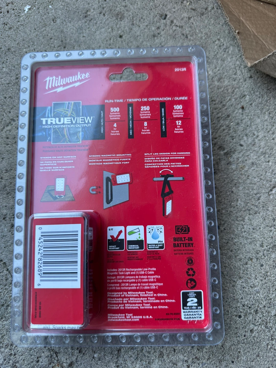 Milwaukee TRUEVIEW Rechargeable LED Task Light 2013R - photo 2