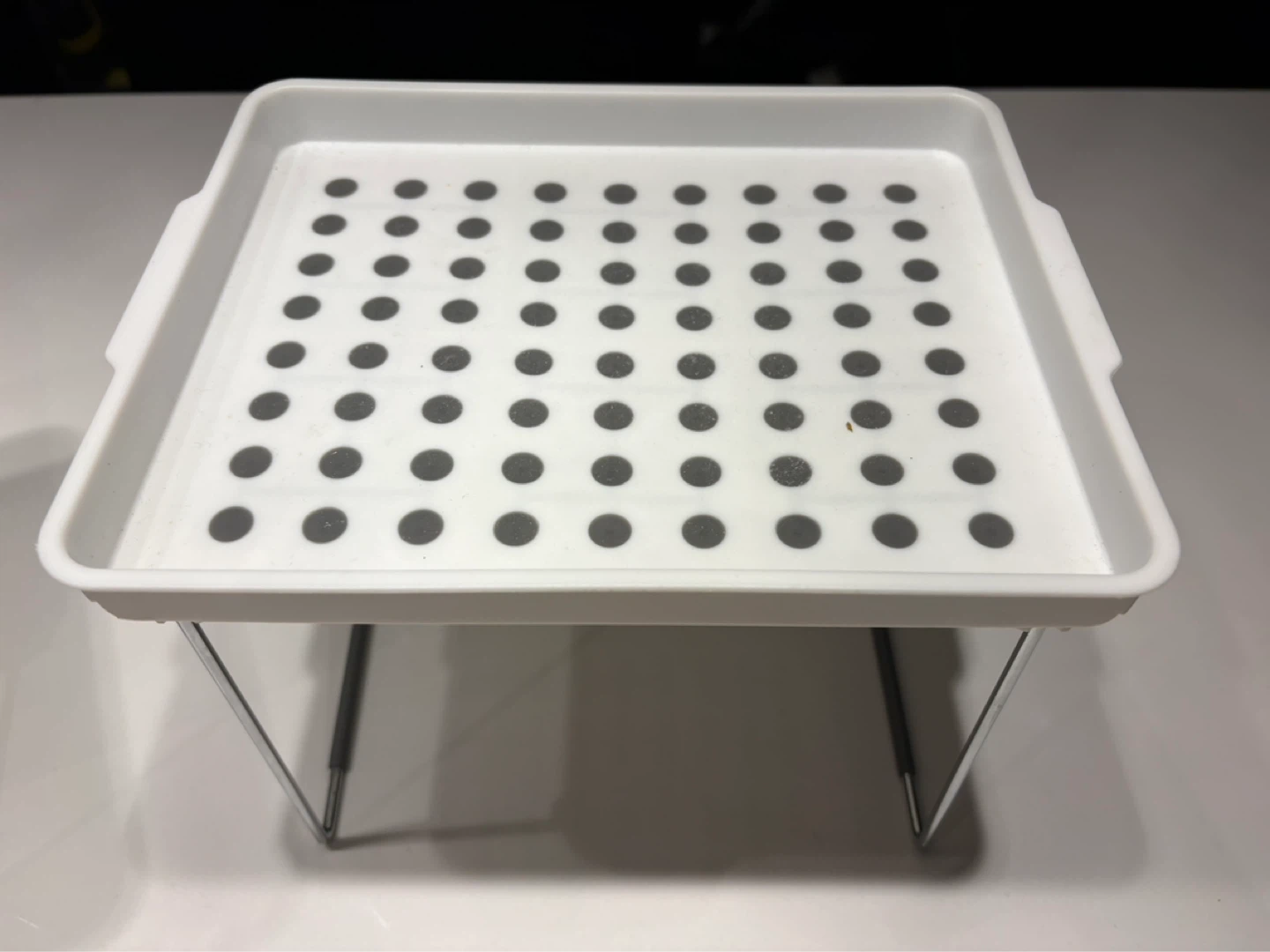 White Stackable Shelf Organizers - photo 2