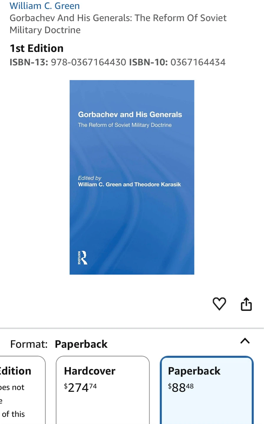 Gorbachev And His Generals