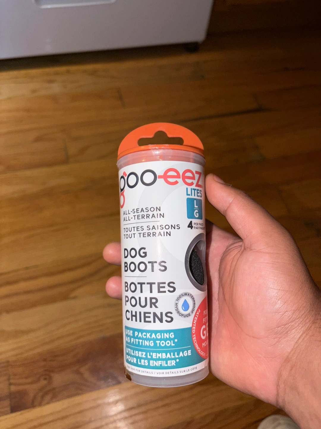 Poo-eez Lites All-Season Dog Boots - Size L