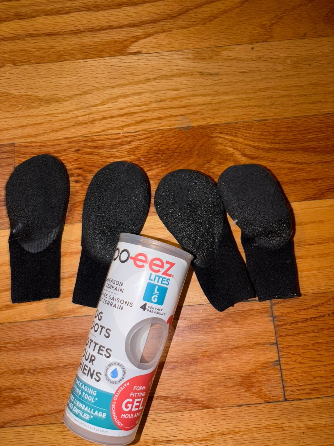 Poo-eez Lites All-Season Dog Boots - Size L - photo 2