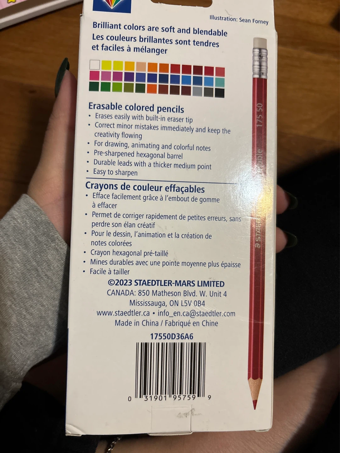 Staedtler 36 Erasable Colored Pencils - photo 3