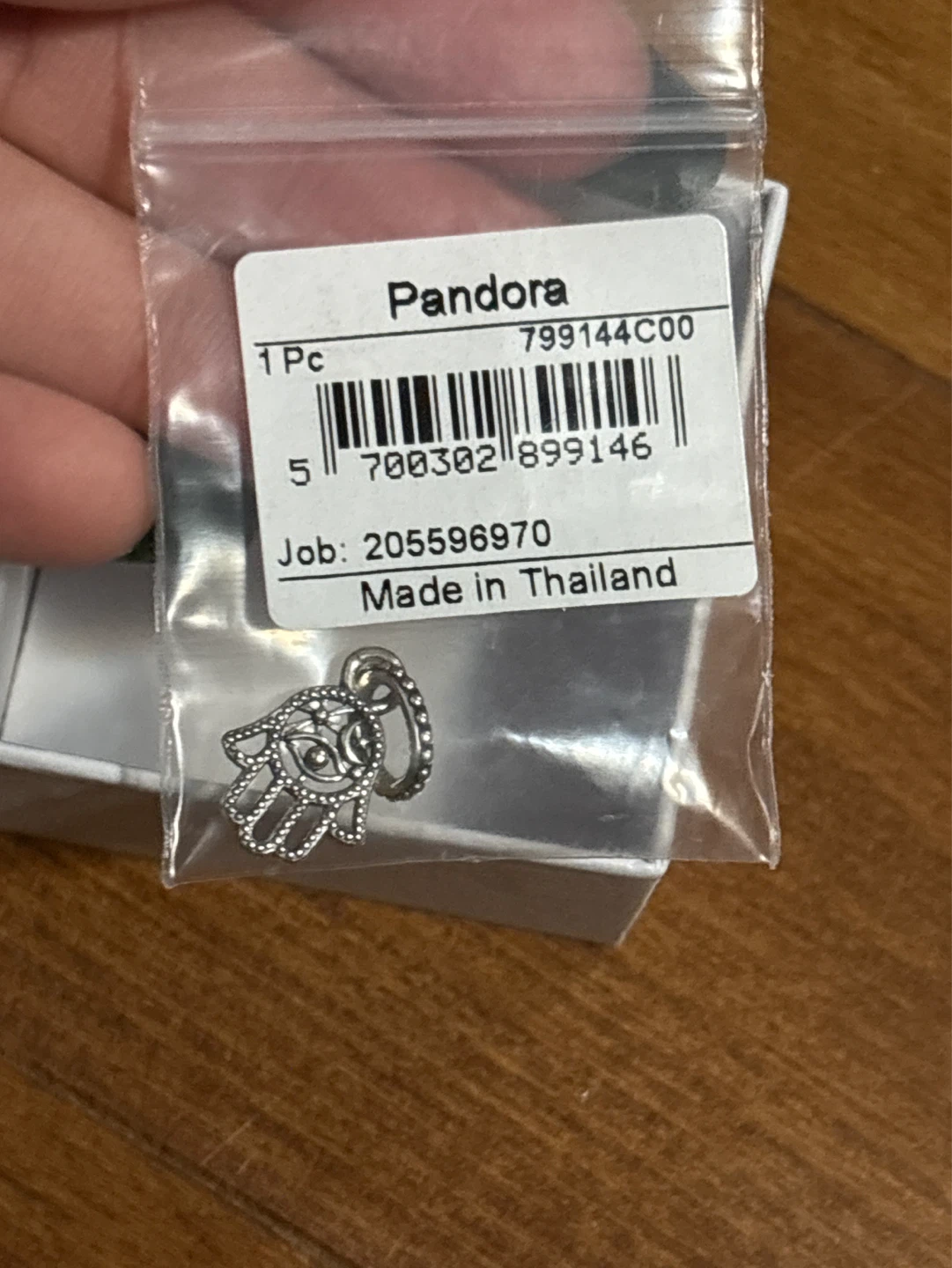 Pandora Hamsa Hand Charm