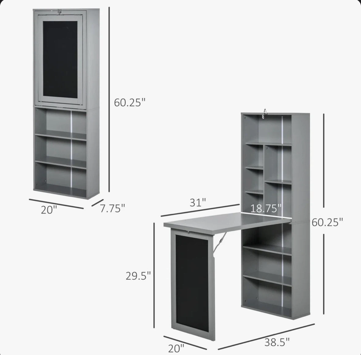 Foldable Desk with Blackboard - photo 2