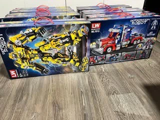 Transformation Robot - Red & Yellow Building set - photo 2