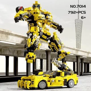 Transformation Robot - Red & Yellow Building set - photo 3