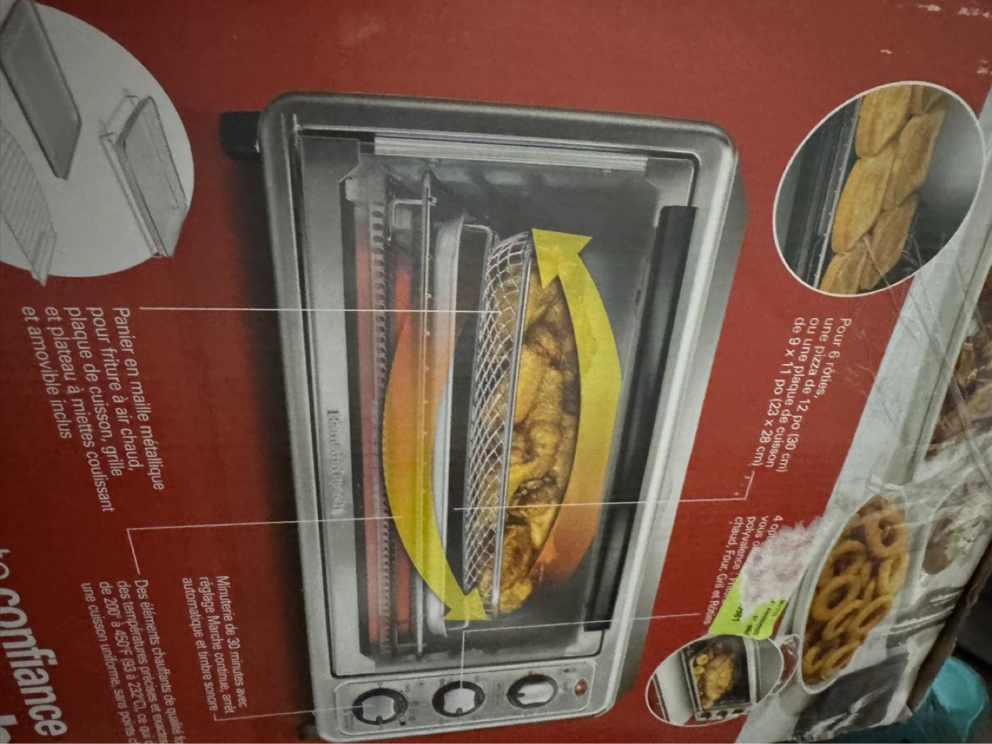 Hamilton Beach Sure-Crisp Air Fryer Toaster Oven - photo 2