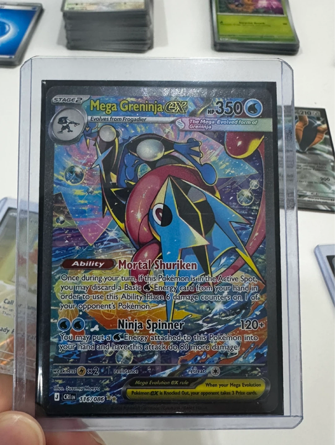 Pokemon Mega Greninja SIR - photo 3