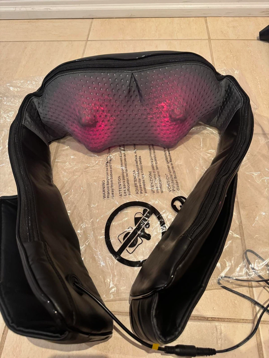 Nekteck Neck and Back Massager with Heat