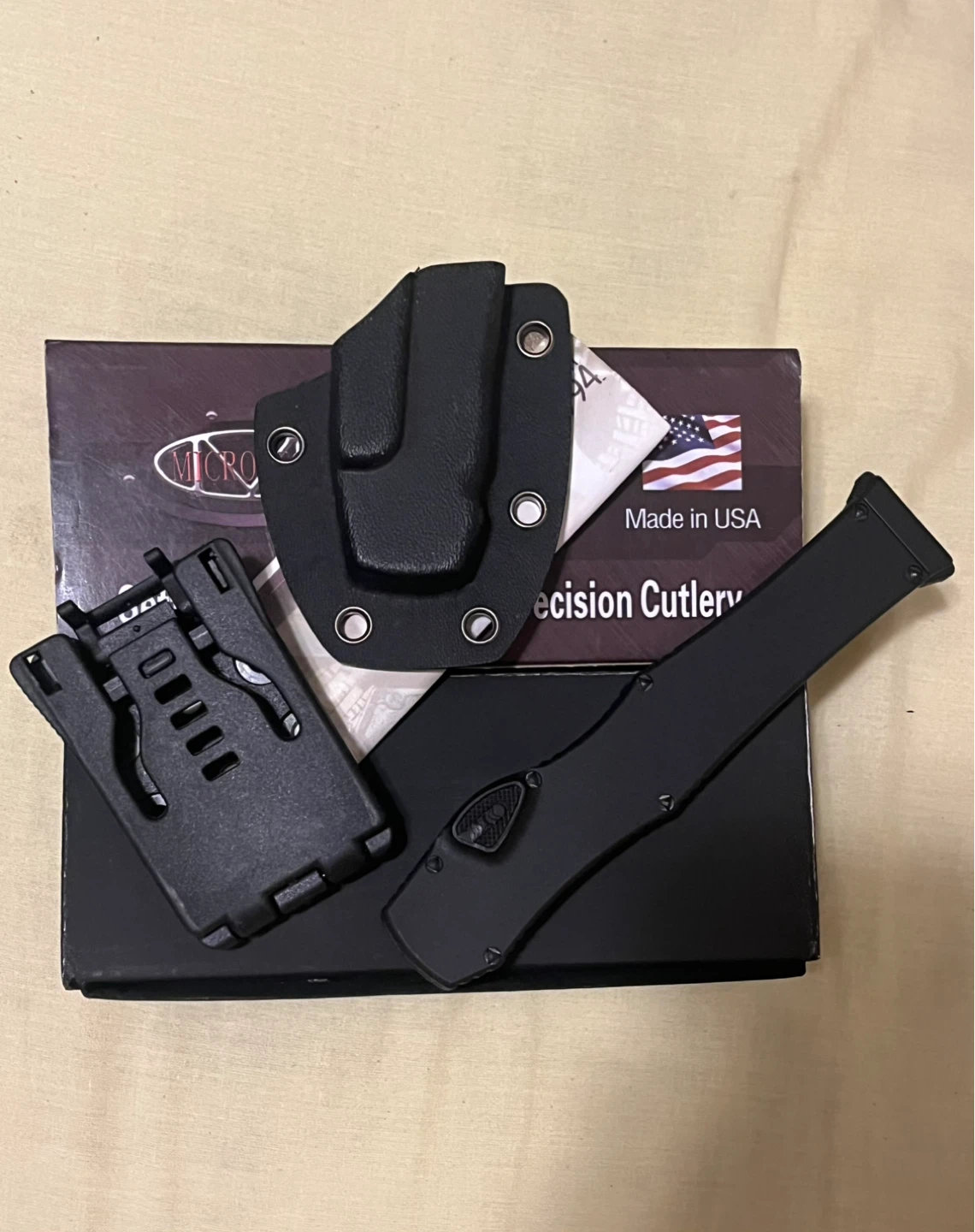 Microtech Halo 6 w/ Free Holster
