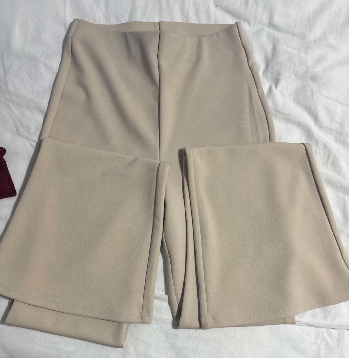 Beige Flared Pants - photo 2