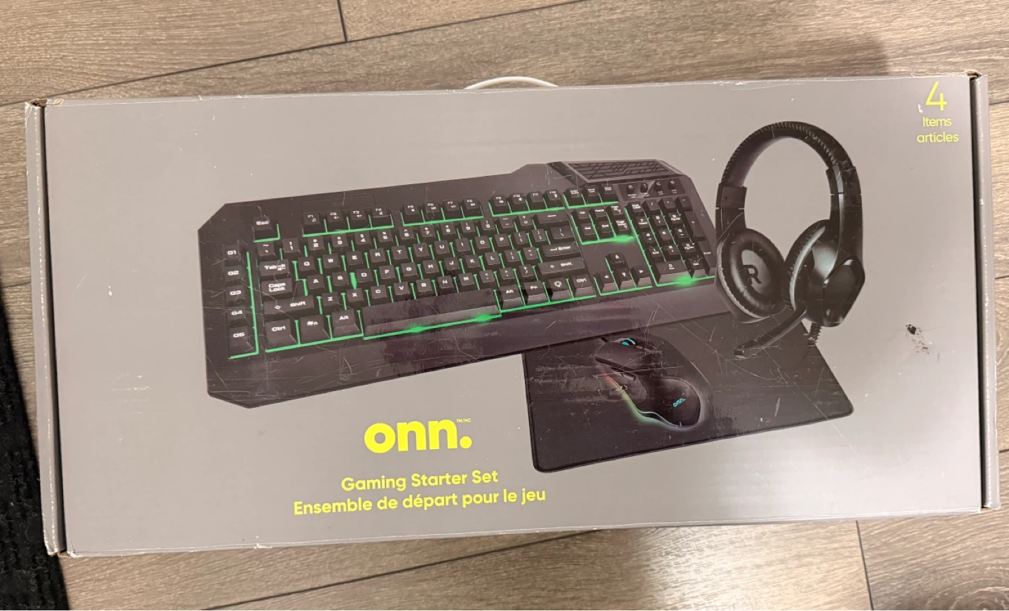 ONN Gaming Starter Set - 4 Items
