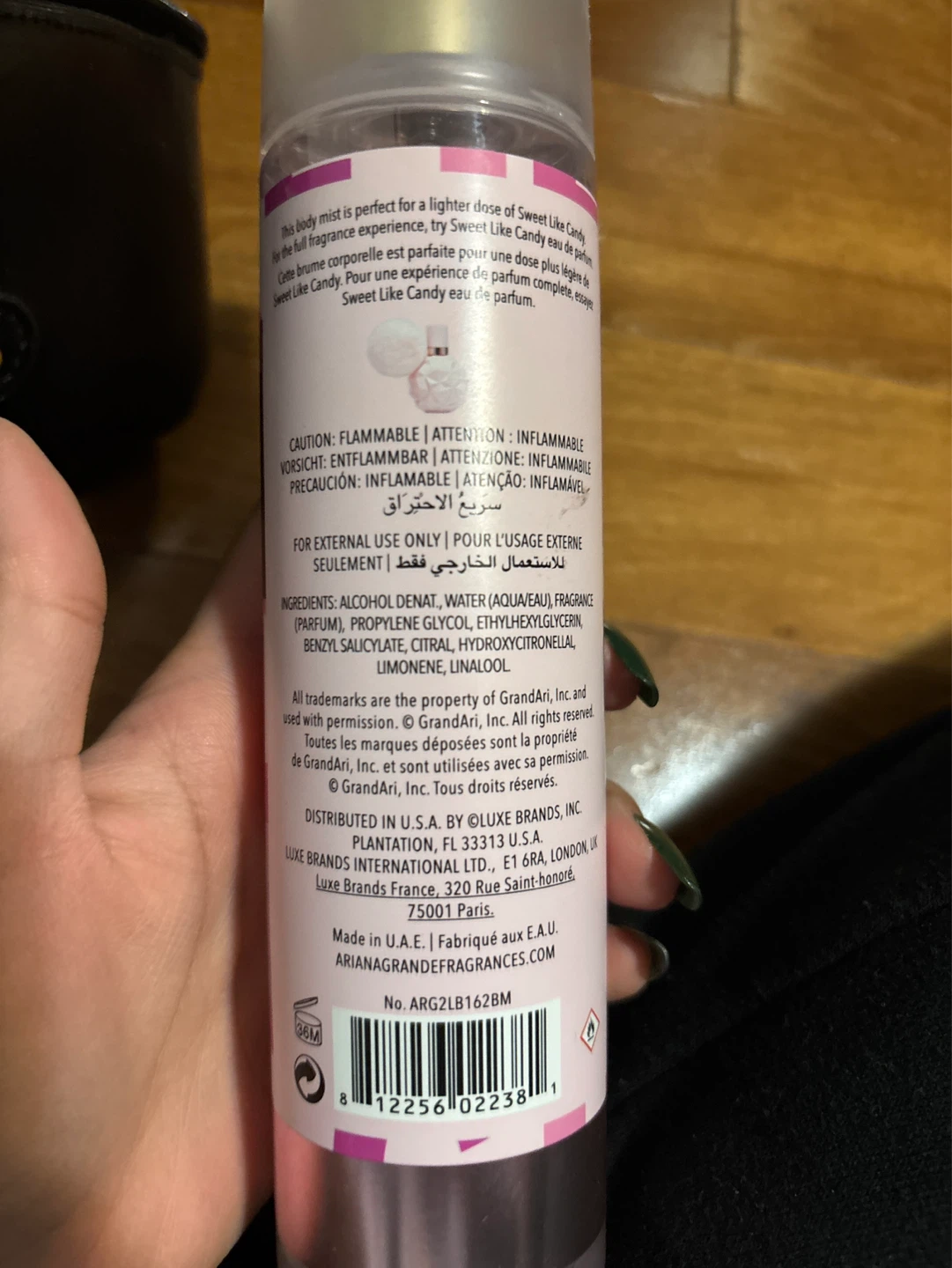 Ariana Grande Sweet Like Candy Body Mist 8 oz - photo 2