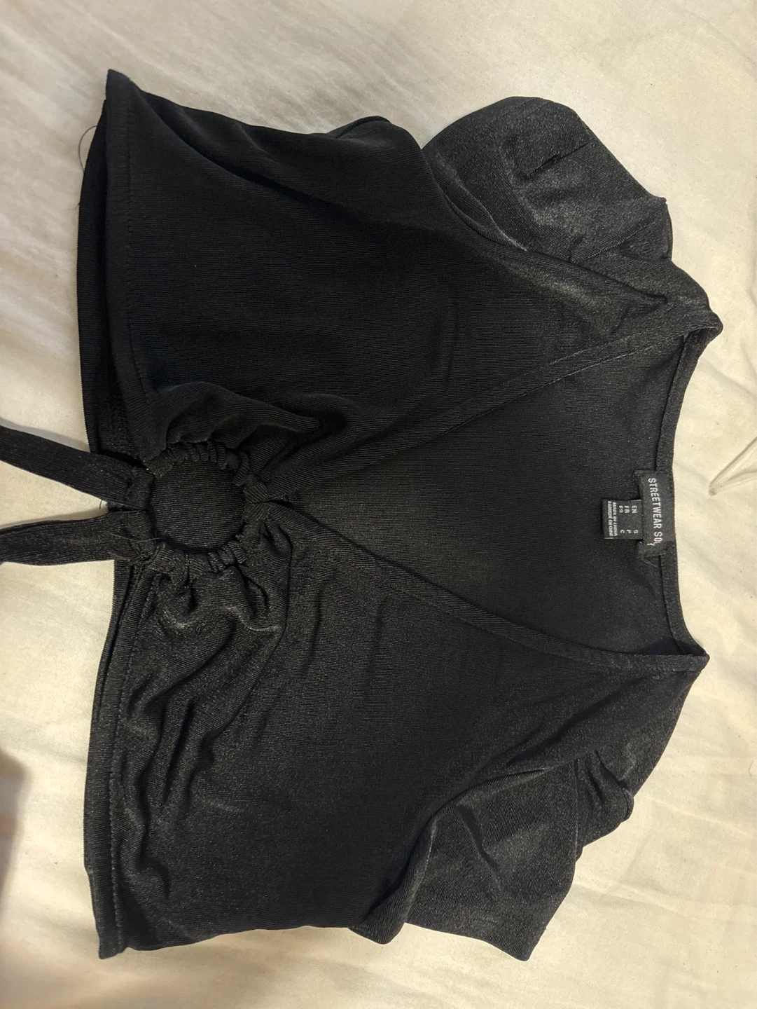 Black Streetwear Society Crop Top