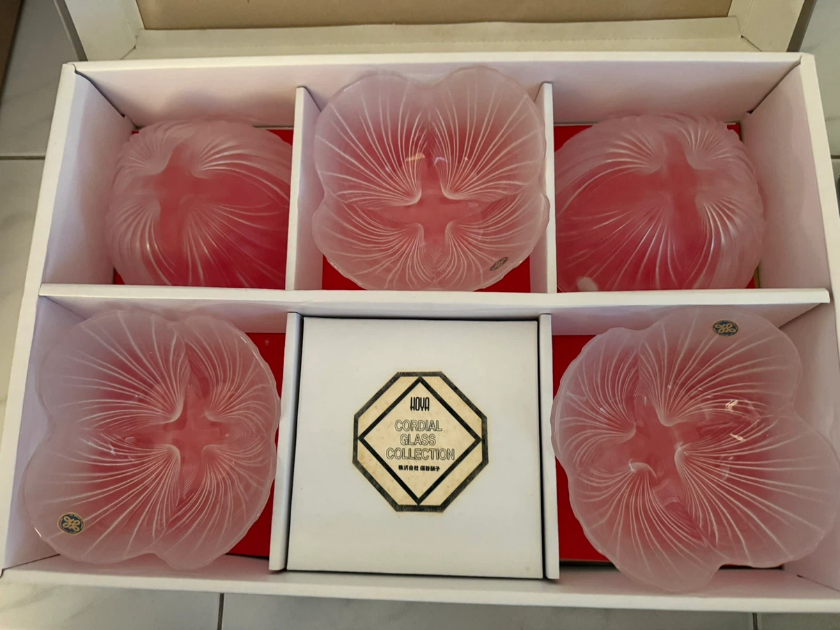 HOYA Cordial Glass Collection Set