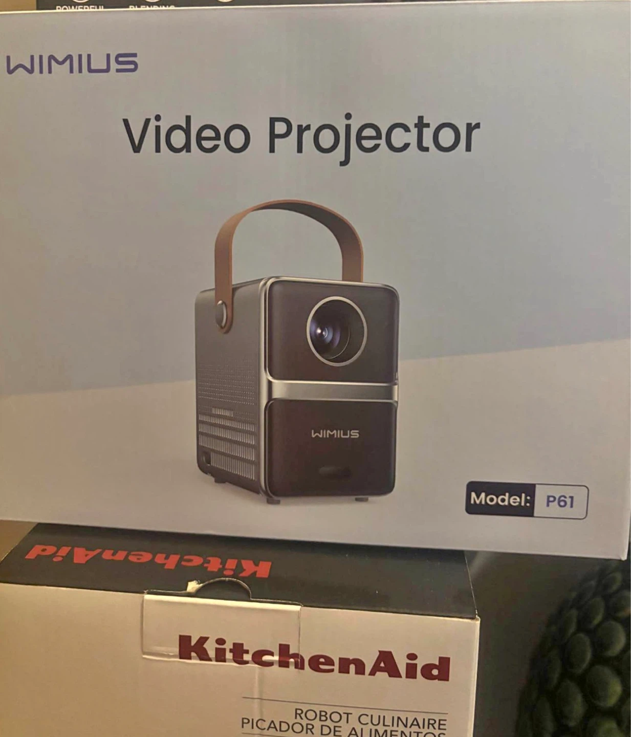 WiMiUS P61 Smart Video Projector - photo 3
