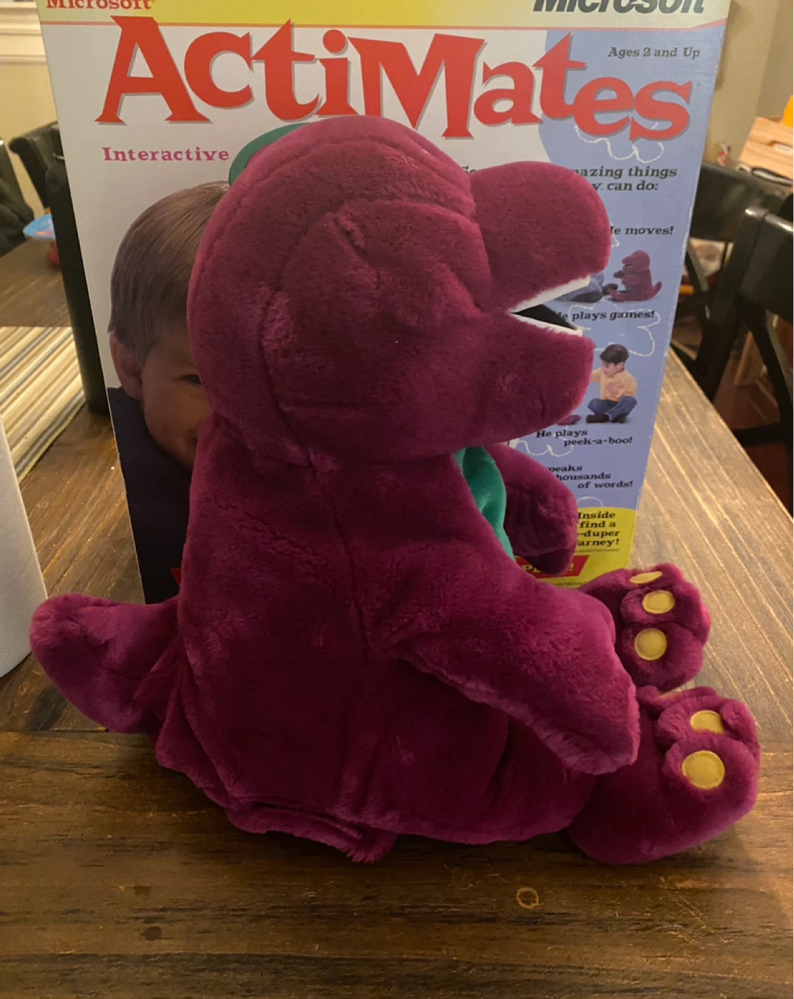 1997 Microsoft Actimates Barney with PC Pack - photo 5