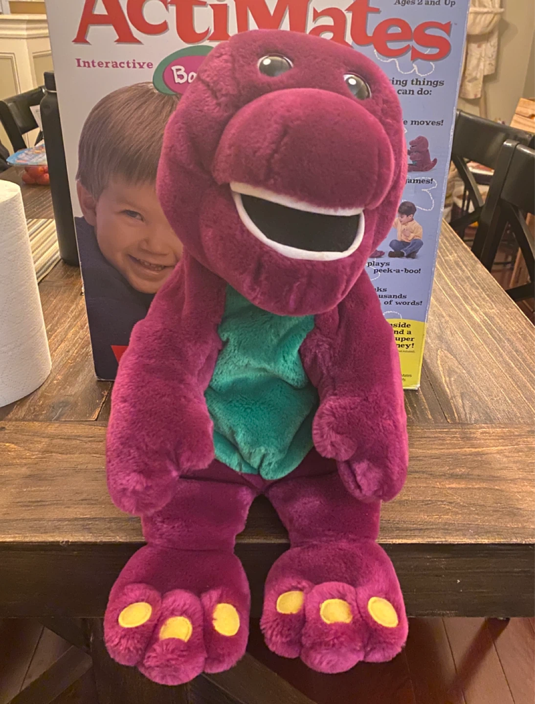 1997 Microsoft Actimates Barney with PC Pack - photo 2