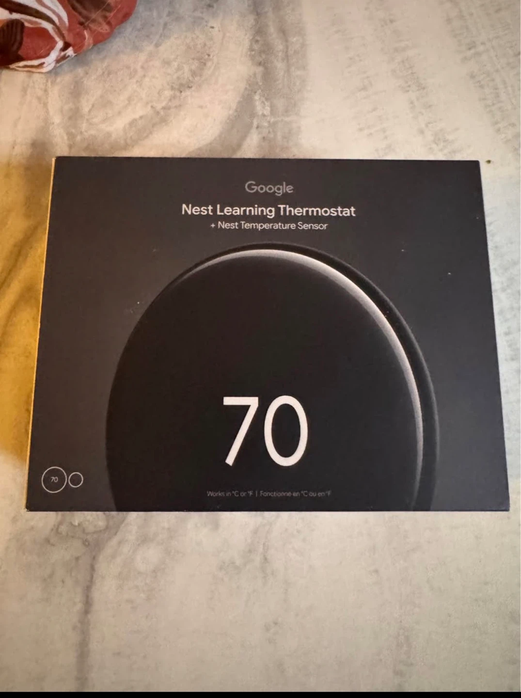Google Nest Learning Thermostat + Nest Temperature Sensor