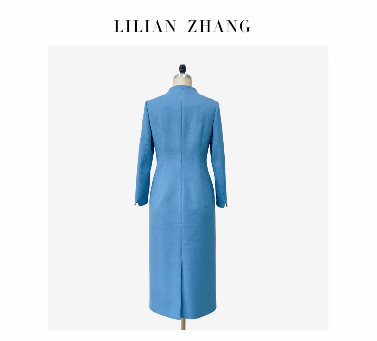 Lilian Zhang Blue Dress - photo 2