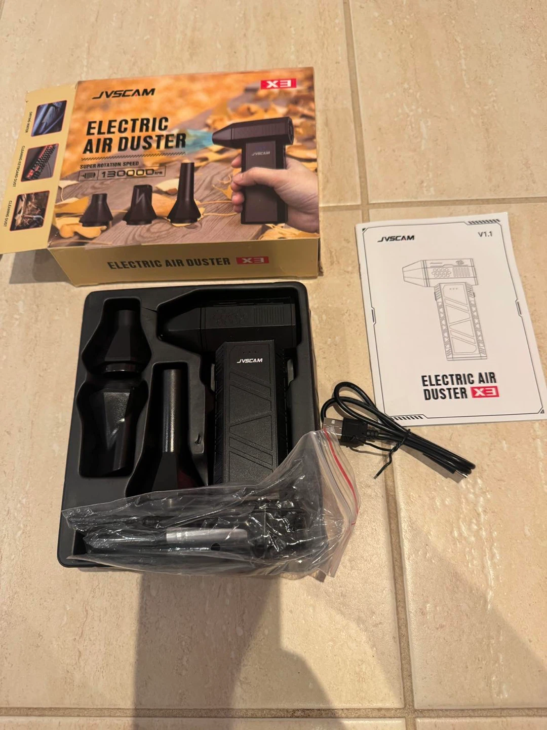 JVSCAM Electric Air Duster X3 - photo 4