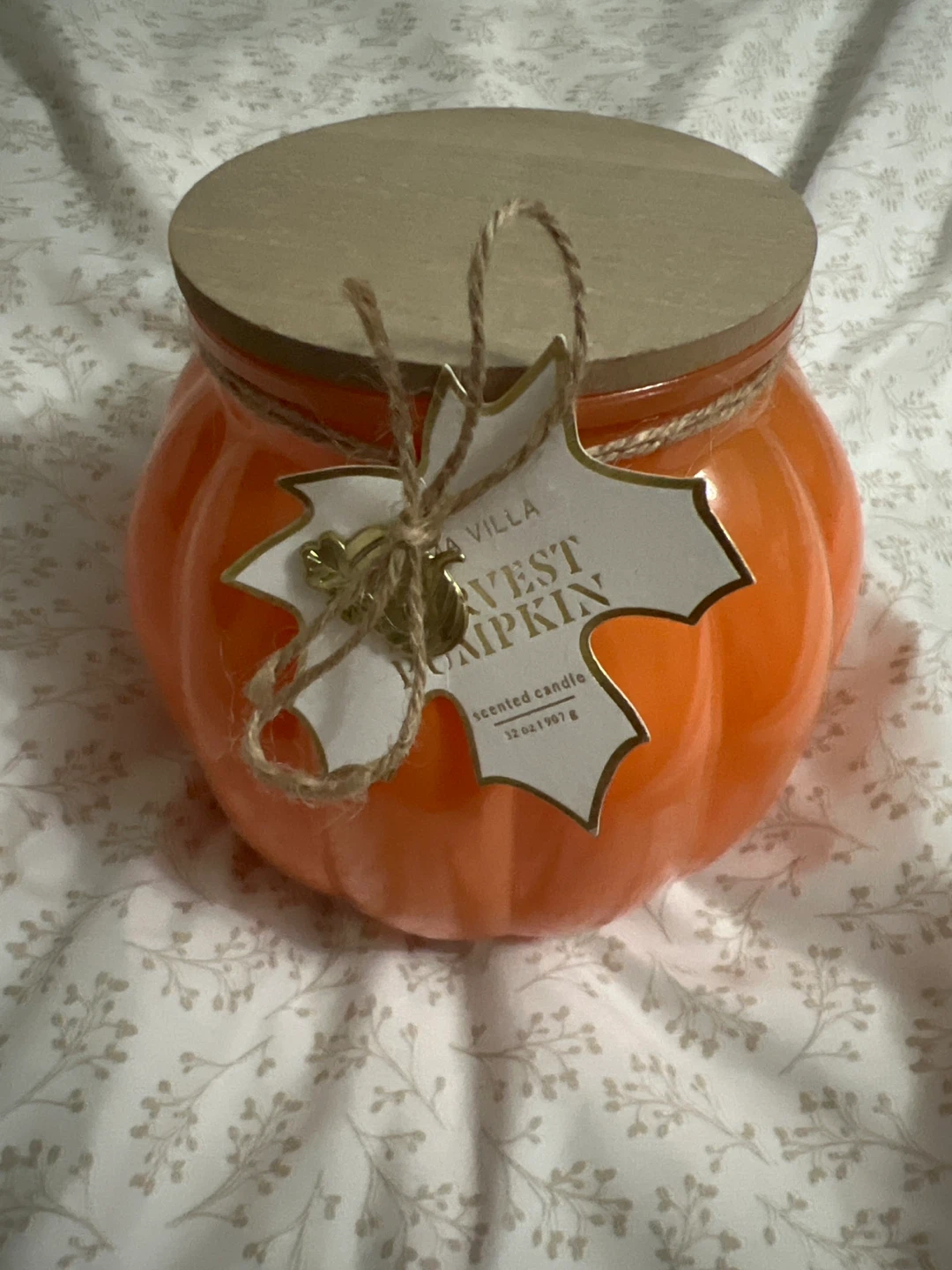 Aroma Villa Pumpkin Scented Candle