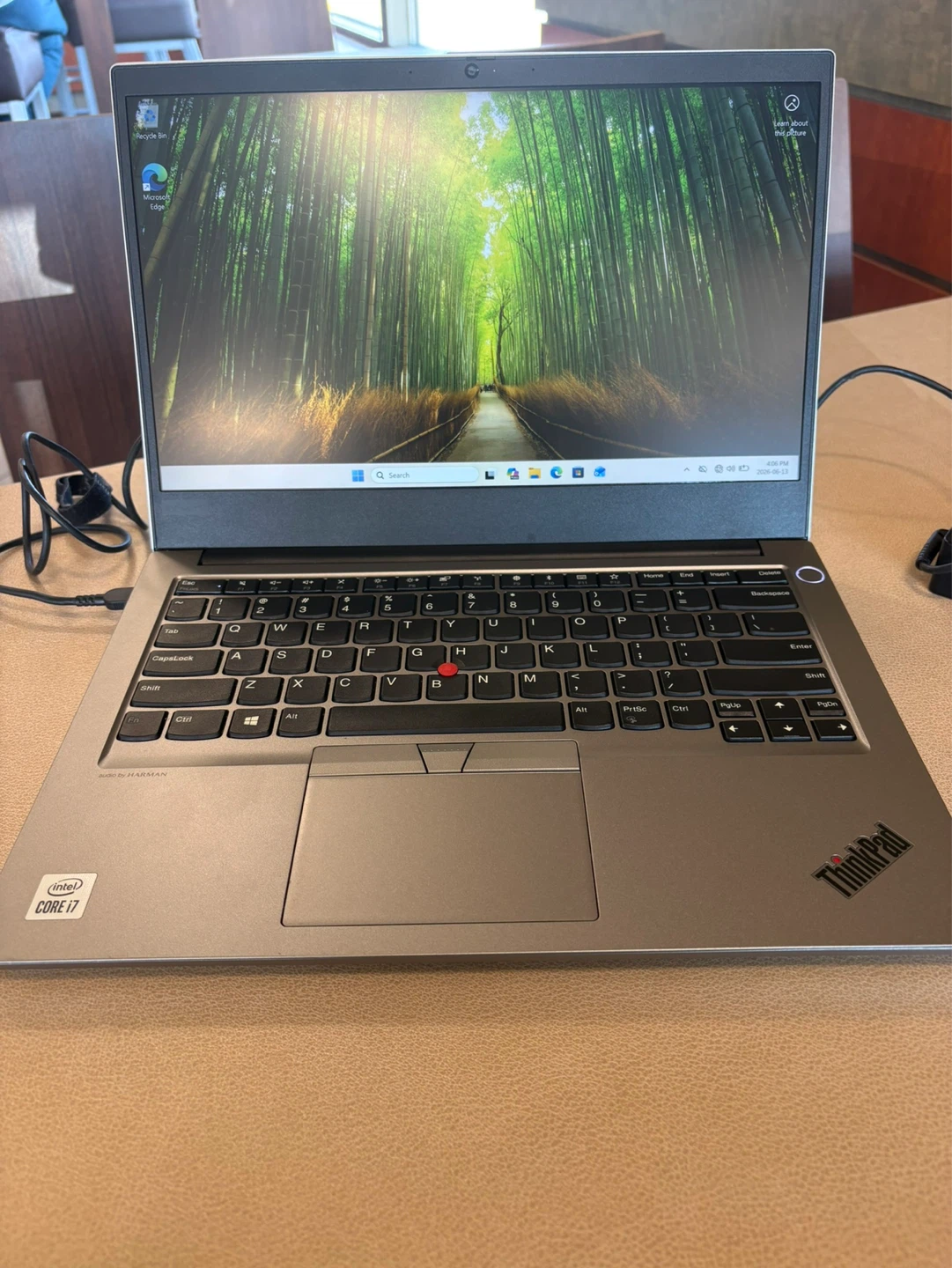 Lenovo Thinkpad e14 10th Gen i7  512ssd 10th gen 16gb ram - photo 2