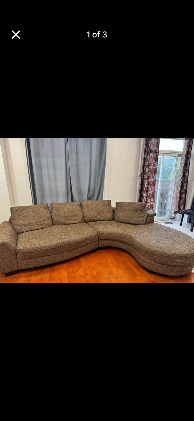 Sectional Sofa with Chaise - photo 2