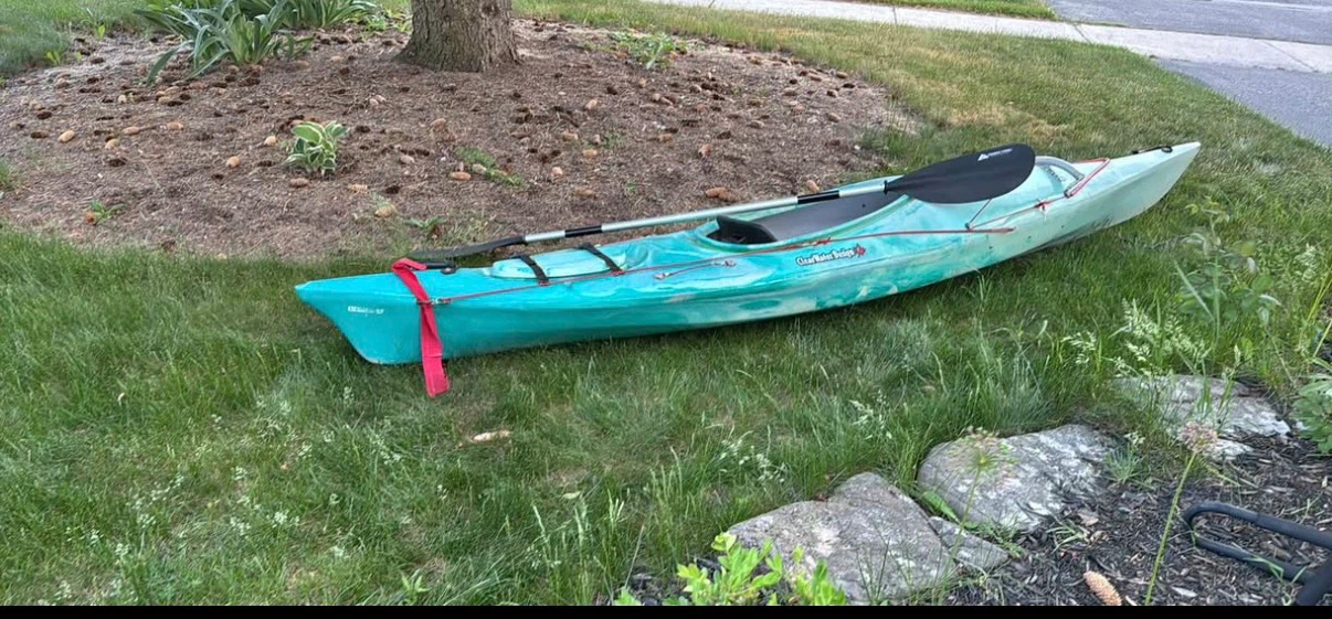 Ocean Kayak "Clearwater" Kayak with Paddle