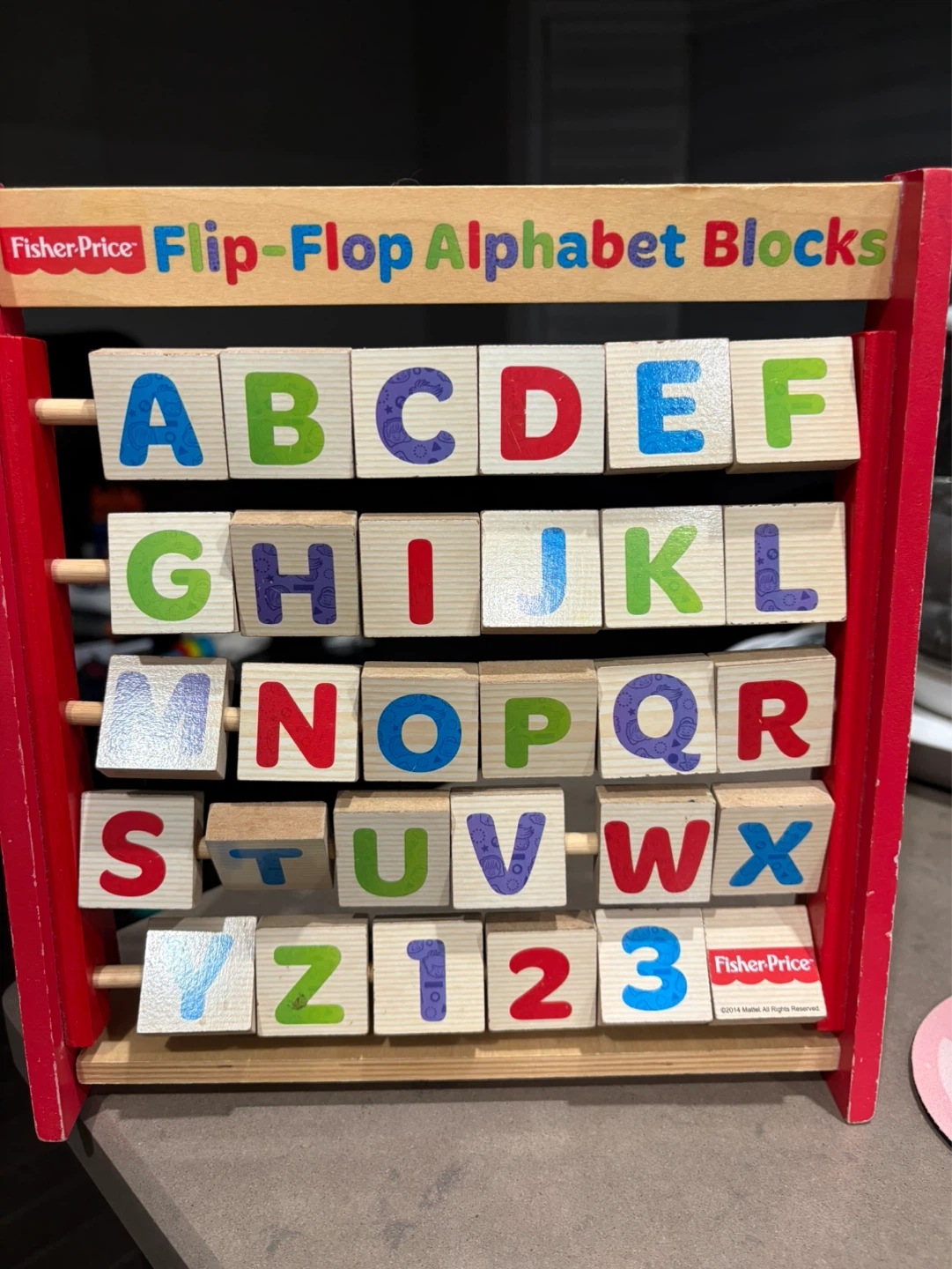 Fisher-Price Flip-Flop Alphabet Blocks