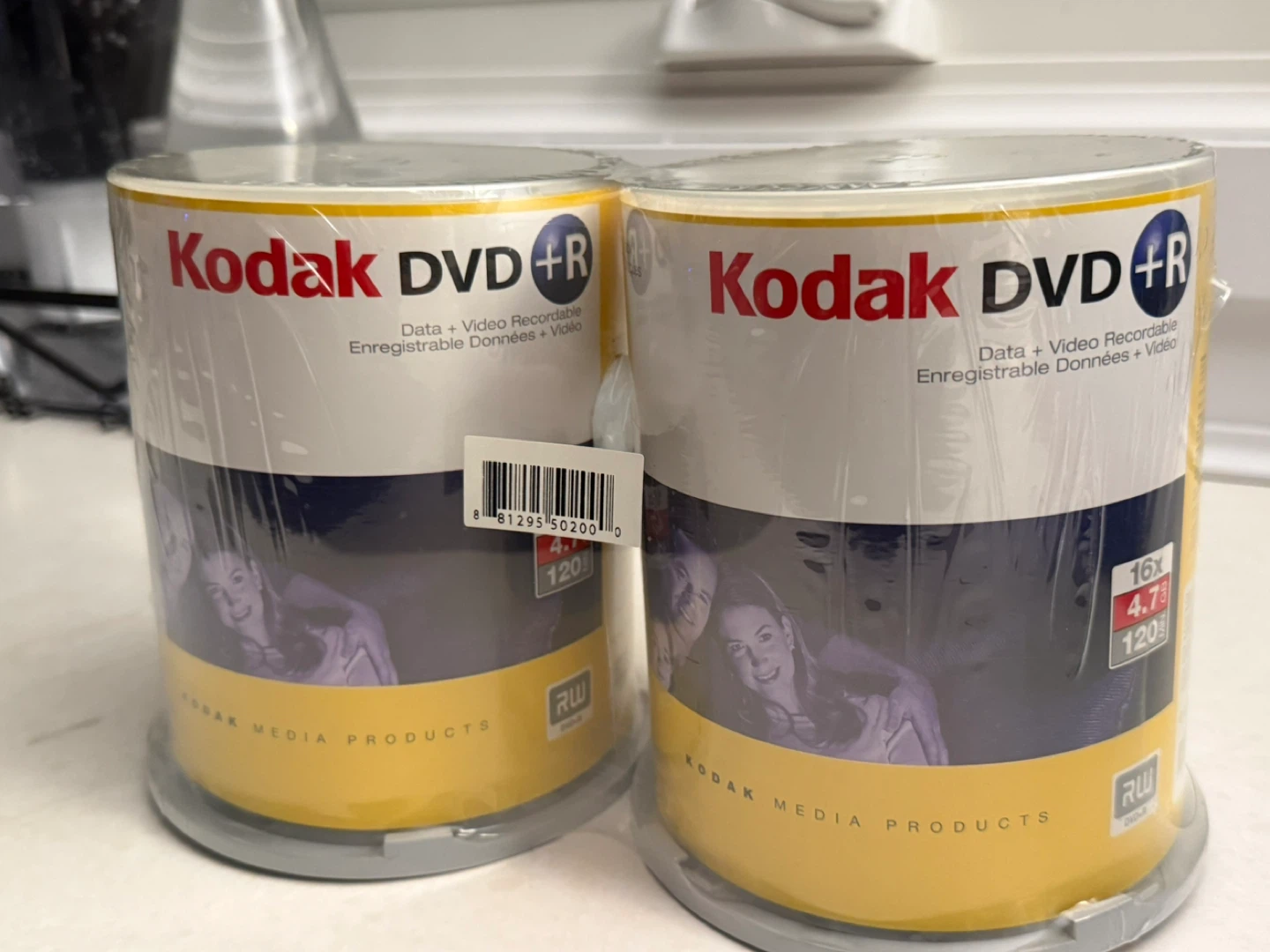 Kodak DVD+R 100 Pack each
