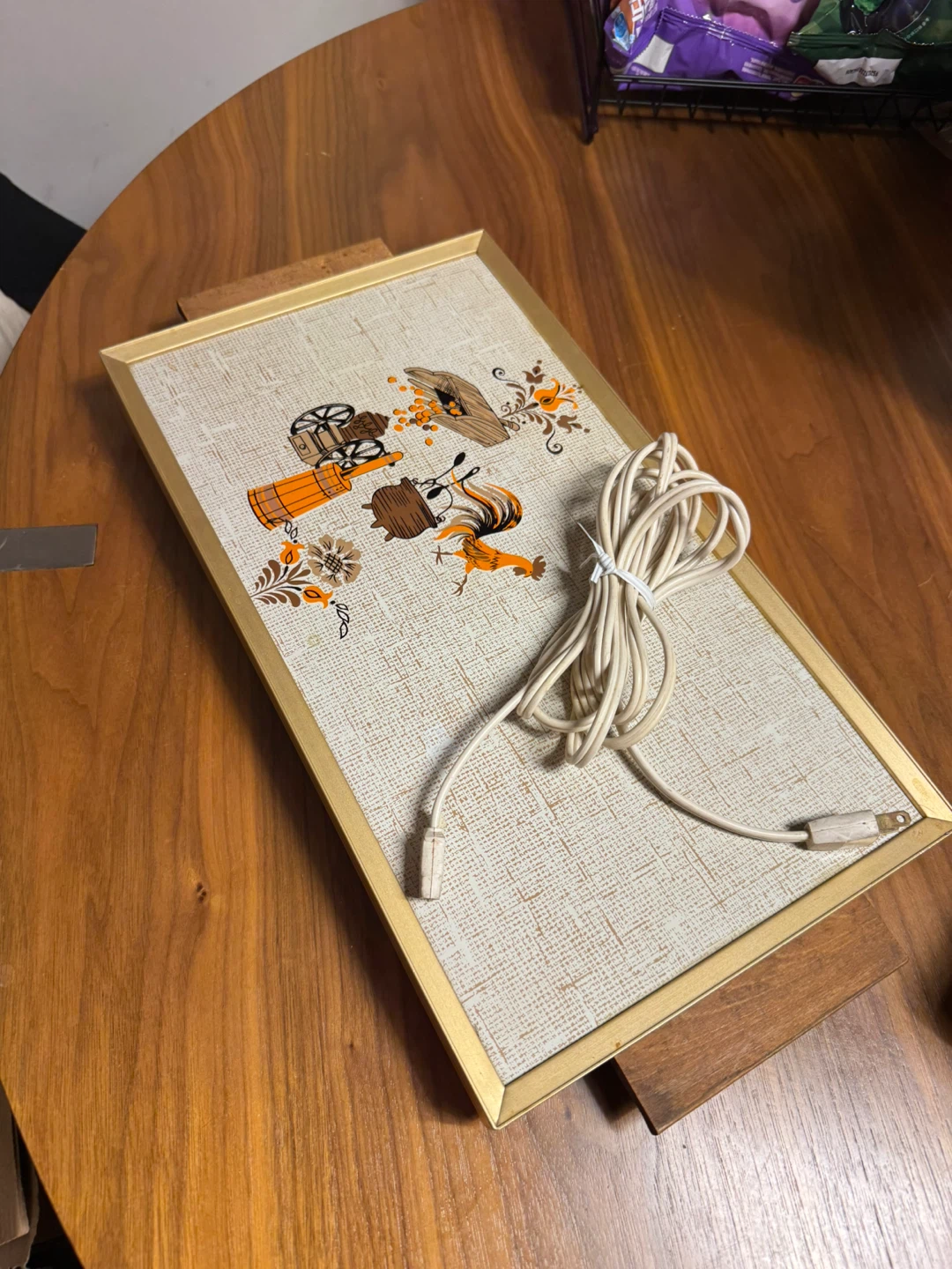 Vintage Electric Warming Tray