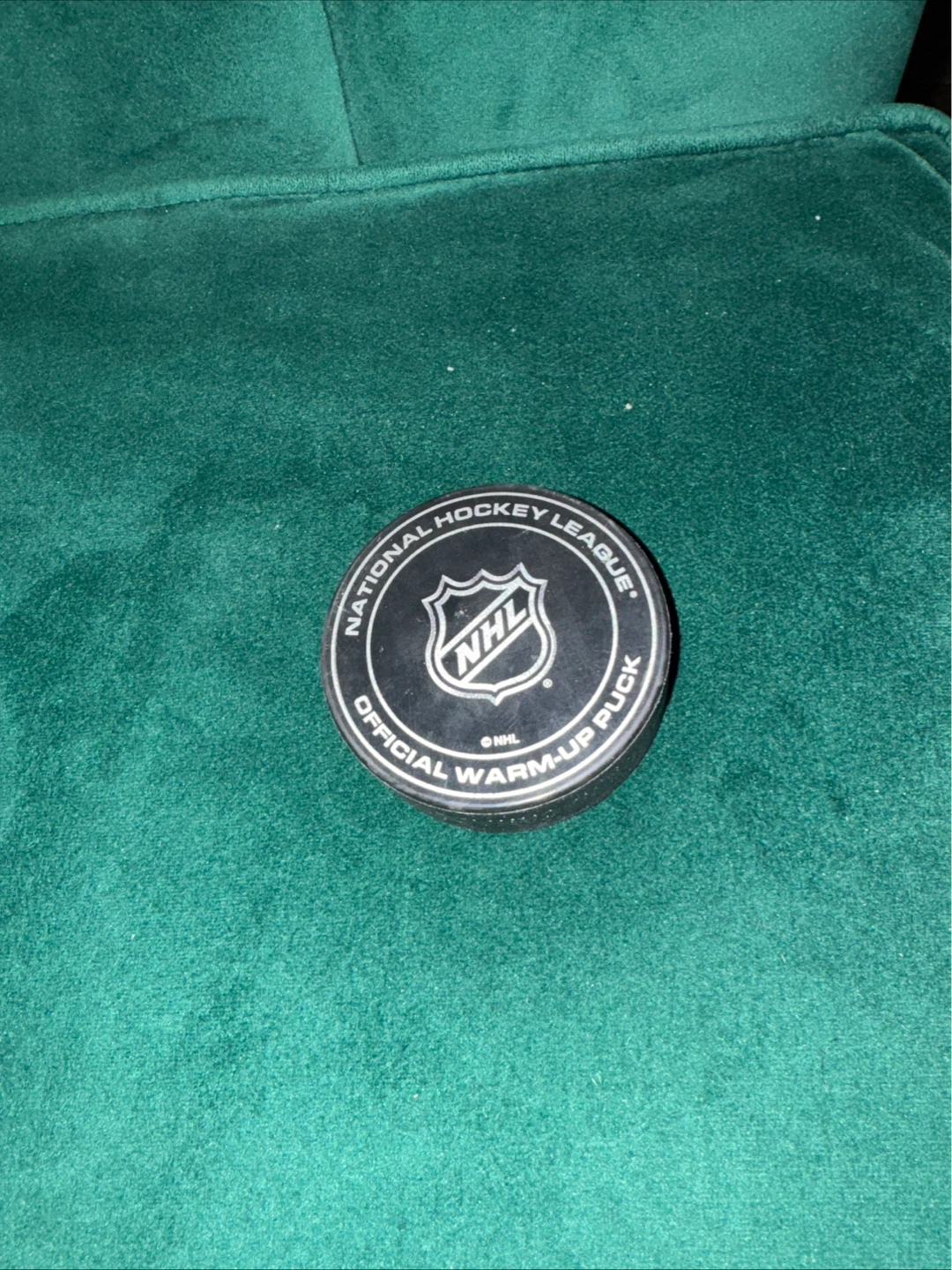 NHL Official Warm-Up Puck - Boston vs. Toronto March 24, 2026 - photo 3