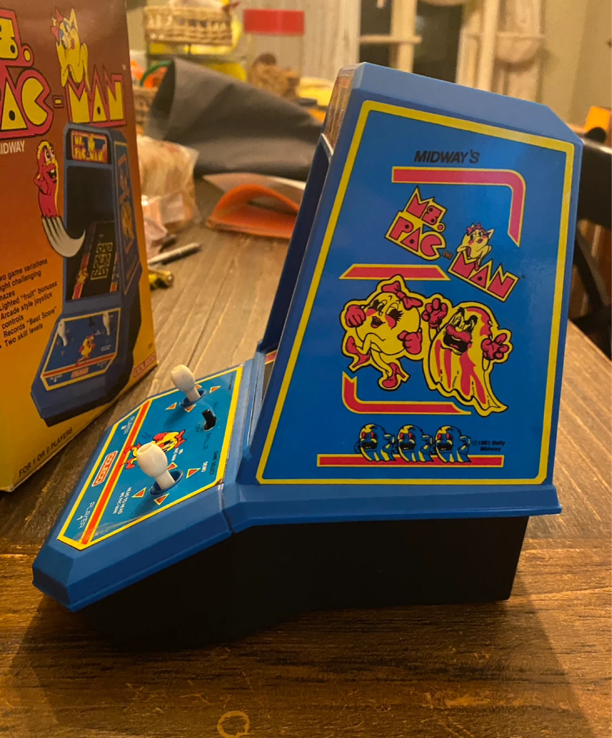 1981 Coleco Ms PacMan Mini Arcade - photo 5